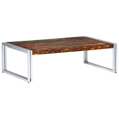 vidaXL Coffee Table 120x60x35 cm Solid Reclaimed Wood