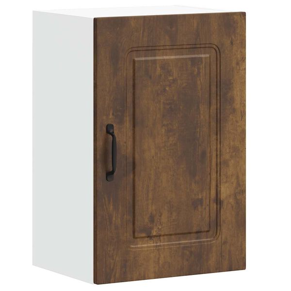 vidaXL Kitchen Wall Cabinet Kalmar Smoked Oak Engineered Wood