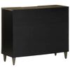 vidaXL Sideboard 90x33x75 cm Solid Wood Mango