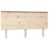 vidaXL Bed Headboard 154x6x82.5 cm Solid Wood Pine