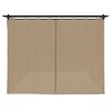 vidaXL Gazebo with Curtains Taupe 6x3 m Steel