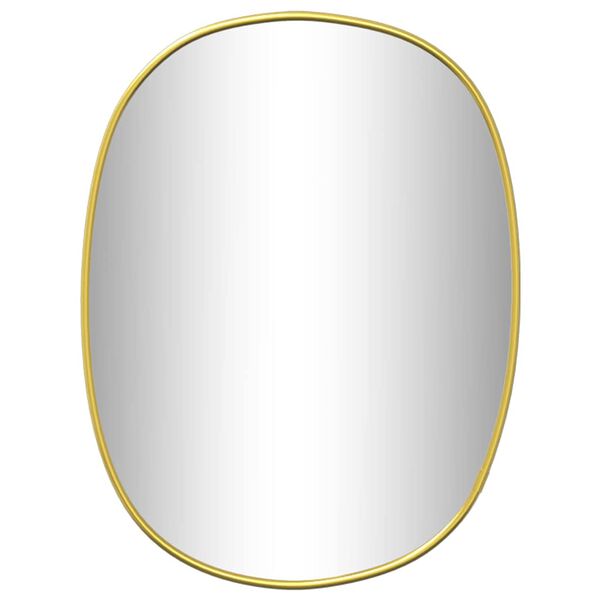 vidaXL Wall Mirror Gold 40x30 cm