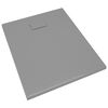 vidaXL Shower Base Tray SMC Grey 100x80 cm