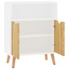 vidaXL Sideboard White and Sonoma Oak 60x30x72 cm Engineered Wood