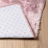 vidaXL Shaggy Rug High Pile NAVARRA Dusty Pink 80x150 cm Polyester