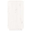 vidaXL Sideboard White 100x40x75 cm Solid Wood Pine