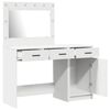 vidaXL Dressing Table 2 pcs White 40 x 41 x 75 cm Engineered wood