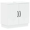 vidaXL Bathroom Sink Cabinet HOORN White 59.5 x 31.5x 56 cm