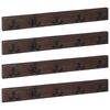 vidaXL Hanger Brown 60 x 7 x 8 cm Solid Reclaim Wood