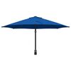 vidaXL Garden Parasol Blue and Black 248 x 248 x 148 cm