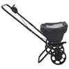 vidaXL Spreader Black 47 x 82 x 75 cm PVC and Steel