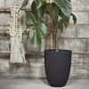 Capi Vase Urban Tube Elegant Low 46x58 cm Black KBLT783