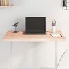 vidaXL Table Top 80x50x(2-4) cm Untreated Solid Wood Live Edge