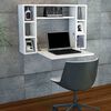 Homemania Wall Mounted Folding Desk Omega 90x19.5x60 cm White