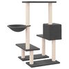 vidaXL Cat Tree with Sisal Scratching Posts Dark Grey 94.5 cm