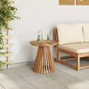 vidaXL Side Table Brown 50 x 50 x 49.5 cm Solid Teak Wood