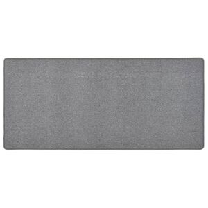 vidaXL Carpet Runner | Dark grey | 100% polypropylene | 50x100 cm
