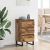 vidaXL Sideboard with Drawer Old wood Engineered wood