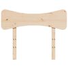 vidaXL Headboard 100 cm Solid Wood Pine