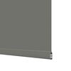vidaXL Roller Blind Blackout Grey 50x230 cm Fabric Width 45.7 cm Polyester