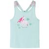 Kids'Tank Top Light Mint 140