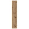 vidaXL Bookcase Artisan Oak 31x24x127 cm Engineered Wood