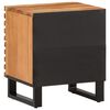 vidaXL Bedside Cabinet 40x34x46 cm Solid Wood Acacia