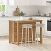 vidaXL Kitchen Island PANAMA 112x77x90 cm Solid Wood Pine