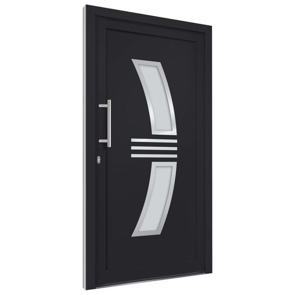 vidaXL Front Door Anthracite 98x208 cm