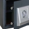 vidaXL Electronic Digital Safe with Shelf 35x25x25 cm