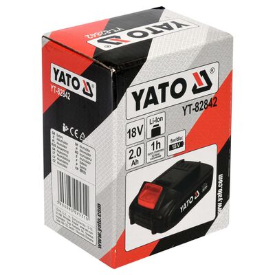 YATO Li-Ion Battery 2.0Ah 18V