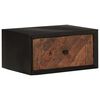 vidaXL Handmade Bedside Cabinet Natural 40 x 30 x 20 cm