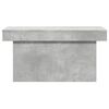 vidaXL Coffee Table Concrete Grey 80x55x40 cm Engineered Wood