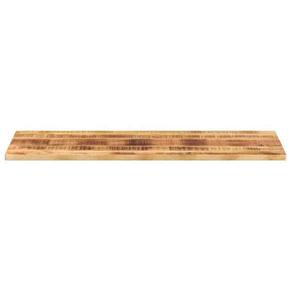 vidaXL Table Top 140x50x2.5 cm Rectangular Solid Wood Rough Mango