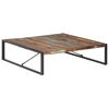 vidaXL Coffee Table 140x140x40 cm Solid Reclaimed Wood