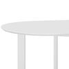 vidaXL Extendable Dining Table White (75-180)x75x74 cm MDF