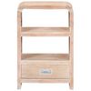 vidaXL Bedside Table 40x30x60 cm Solid Acacia Wood
