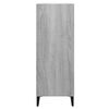 vidaXL Sideboard Grey Sonoma 69.5x32.5x90 cm Engineered Wood