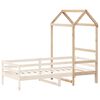 vidaXL Kids' Bed Roof 108x70x176.5 cm Solid Wood Pine