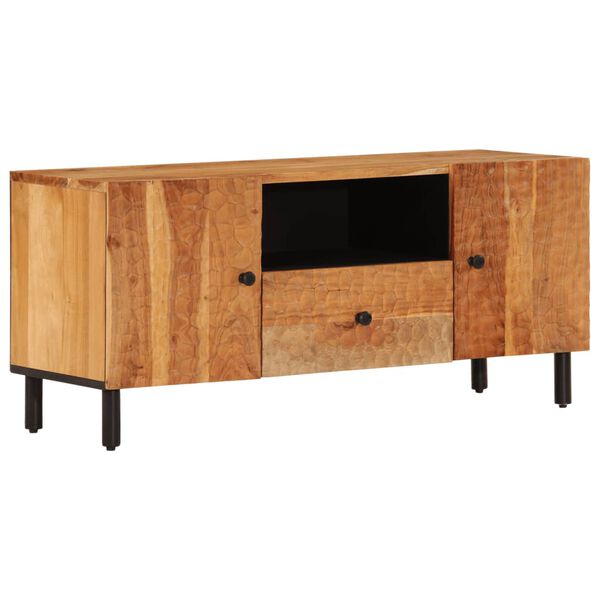 vidaXL TV Cabinet 105x33x46 cm Solid Wood Acacia
