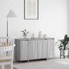vidaXL Sideboard Grey Sonoma 135 x 41 x 75 cm Engineered Wood