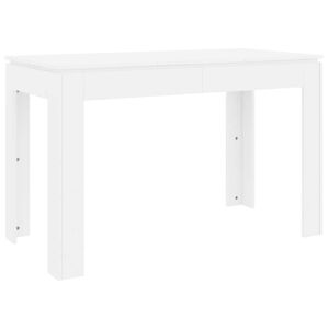 vidaXL Dining Table | White | Engineered wood