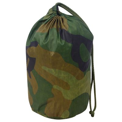 vidaXL Camouflage Net with Storage Bag 2x6 m Green