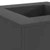 vidaXL Fire Pit Black 60 x 60 x 30 cm Steel
