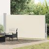 Patio Terrace Side awning 160 x 300 cm Cream Colour