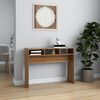 vidaXL Console Table Brown Oak 105x30x80 cm Engineered Wood
