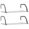 vidaXL Drying Racks 2 pcs 53x33x18 cm Aluminium