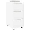 vidaXL Storage Cabinet White 40 x 48 x 81 cm Engineered Wood