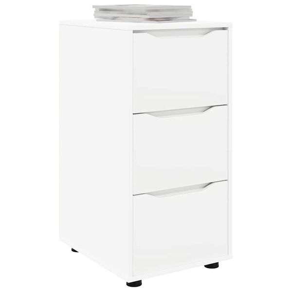 vidaXL Storage Cabinet White 40 x 48 x 81 cm Engineered Wood