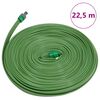 vidaXL 3-Tube Sprinkler Hose Green 22.5 m PVC